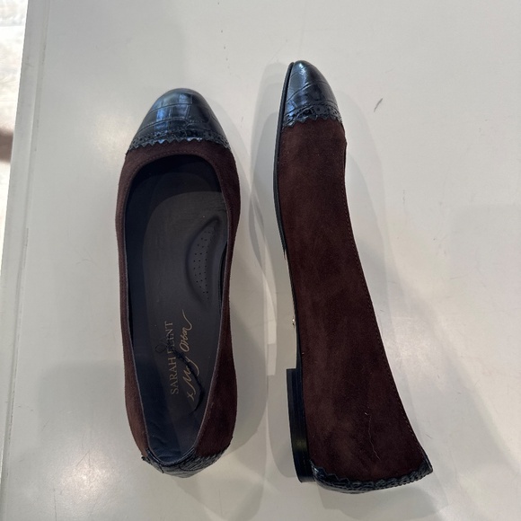 Sarah Flint x Mary Orton Perfect Cap Toe Flat - Picture 2 of 3